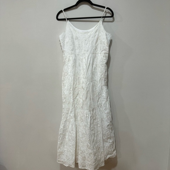 Club Monaco travelling tiers midi dress 4 - Picture 3 of 11